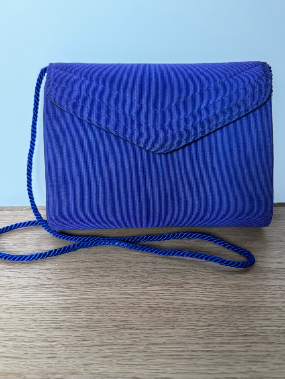 Vintage Ande’s Purple/ Blue Envelope Crossbody